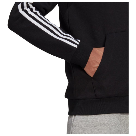 Adidas Ανδρική ζακέτα Essentials Fleece 3-Stripes Full-Zip Hoodie Adidas Ανδρική ζακέτα Essentials Fleece 3-Stripes Full-Zip Hoodie